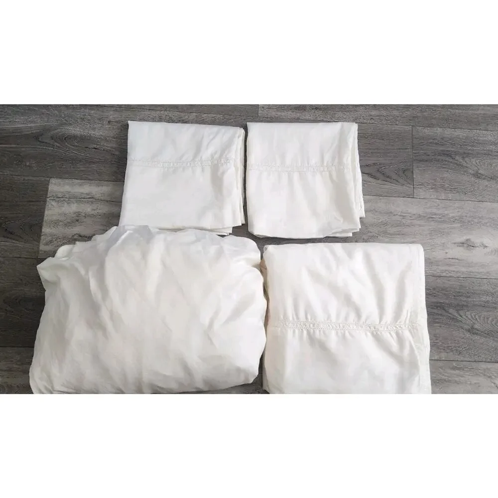 Pure Parima Yalda Egyptian Cotton Sheet Set * In Cream* King
